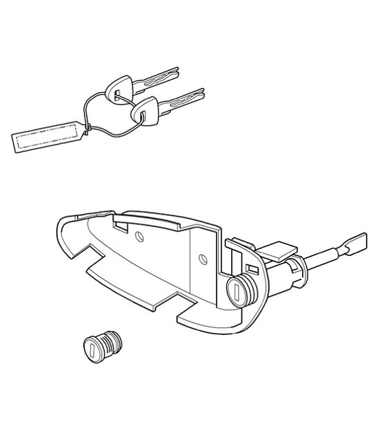 Diagram 898-000 Porsche 996 GT2 2001-05 Karosserie