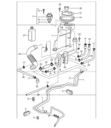 water cooling - 4 - for 987 Boxster / Boxster S 2005-06 water cooling - 4 - for 987 Boxster / Boxster S 2005-06