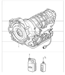 tiptronic (I249) replacement transmission ready for installation 987 Boxster / Boxster S 2005-08