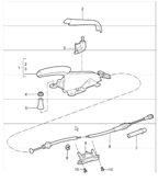 Hand Lever System, Pedal Cluster  Boxster 986/987/981 (1997-2016)