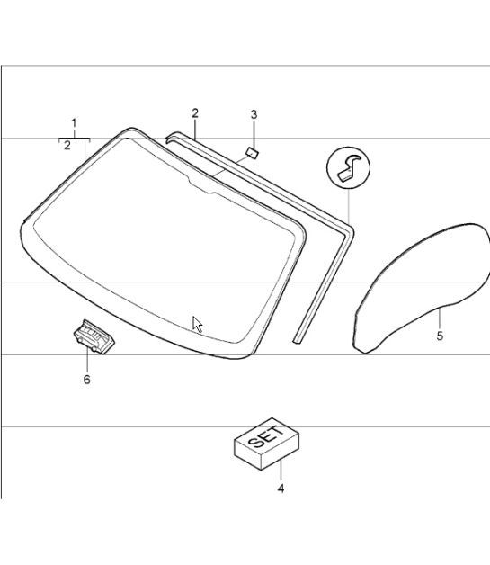 Diagram 805-00 Porsche Cayenne 9YB 2023>> 