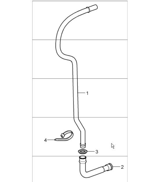 Diagram 813-10 Porsche 996 (911) (1997-2005) Body