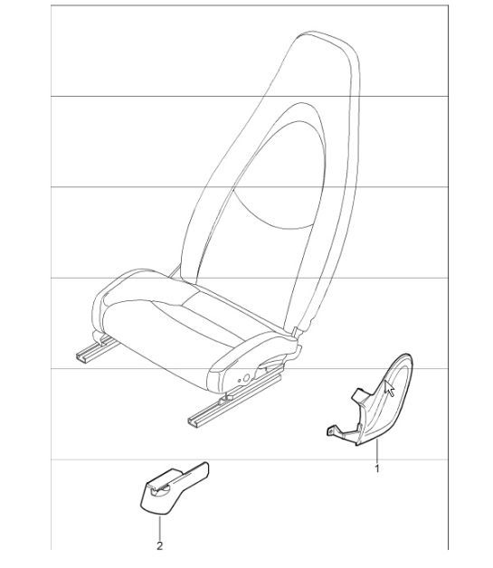 Diagram 817-00 Porsche Cayenne 9PA (955) 2003-2006 Body