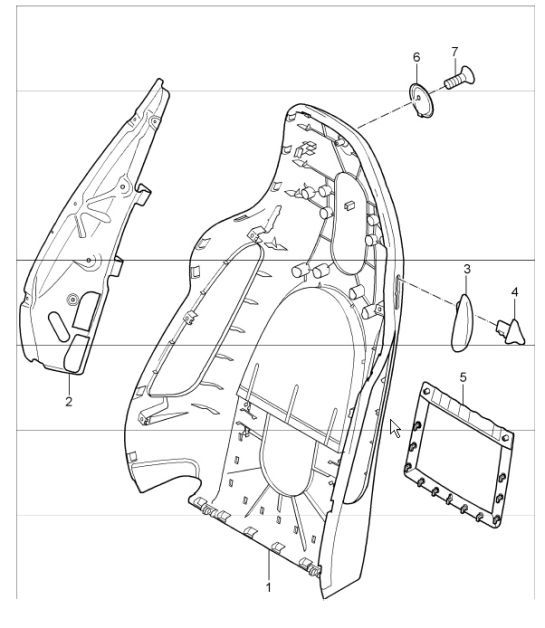 Diagram 817-19 Porsche 992 Turbo 3.8L 