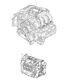 Replacement engine - 9720, 9721, 9722 - 987C.1 Cayman 2006-08 Replacement engine - 9720, 9721, 9722 - 987C.1 Cayman 2006-08