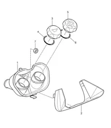 Wasserkühlung 4 / Kraftstoffeinfüllstutzen - 9720, 9721, 9722 - 987C.1 Cayman 2,7L / 3,4L 2006-08