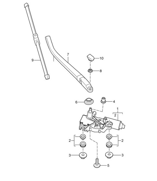 Diagram 904-005 Porsche 卡宴 S E-Hybrid V6 3.0L 519Hp 
