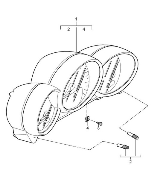 Diagram 906-002 Porsche Panamera V6 3.6L 2WD (310 PS) Elektrische Ausrüstung