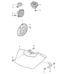 Luidspreker 987C.1 Cayman 2006-08