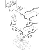 Fuel System, Exhaust System Cayman 987C/981C (2005-2016)
