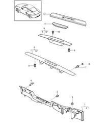 Trim / Sill 987C.2 Cayman 2009-12