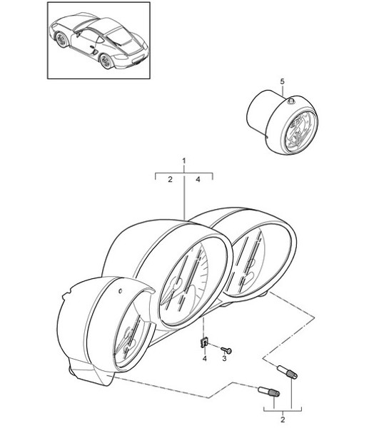 Diagram 906-001 Porsche Cayenne E-Hybrid V6 3.0L 470Hp 