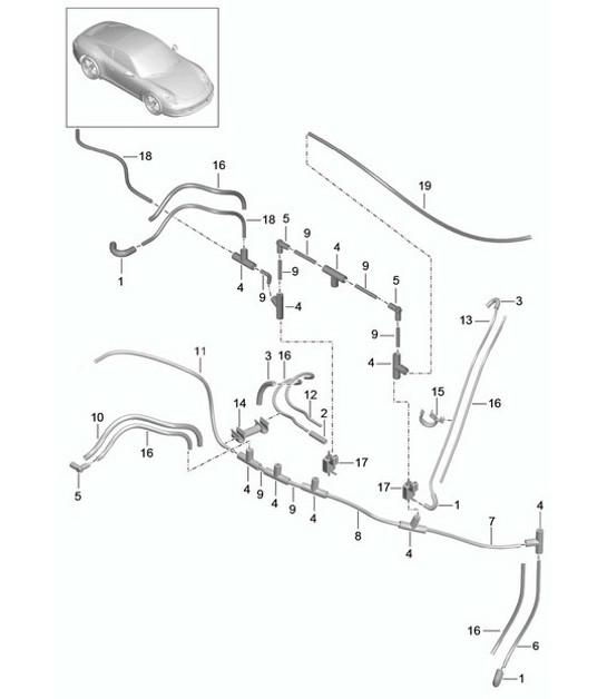 Diagram 107-017 Porsche 卡宴 9YB 2023>> 