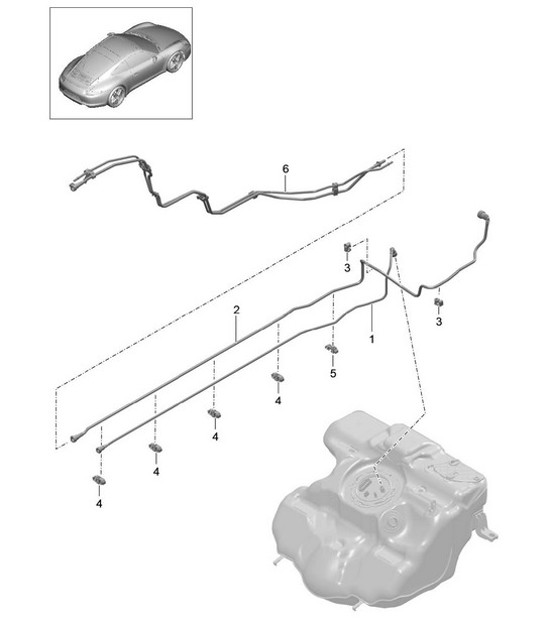 Diagram 201-005 Porsche Cayenne 9YB 2023>> 