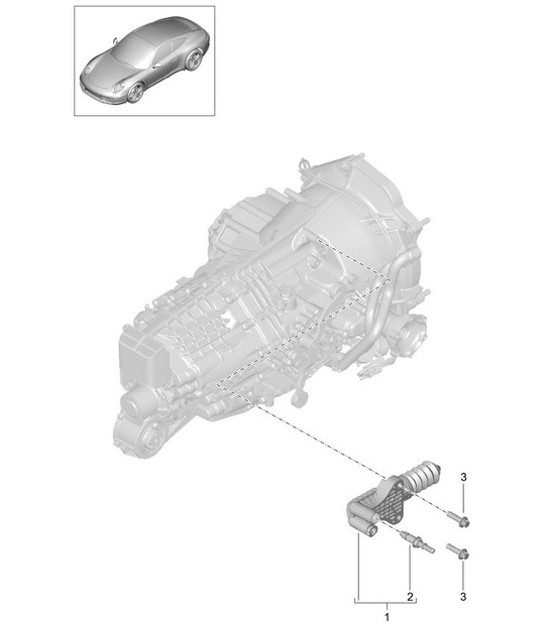 Diagram 301-005 Porsche 968 (1992-1995) Transmission