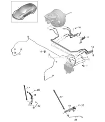Condotti freno / Avantreno 991.1 2012-16