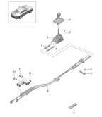 Hand Lever System, Pedal Cluster  991 (911) MK1 2012-2016