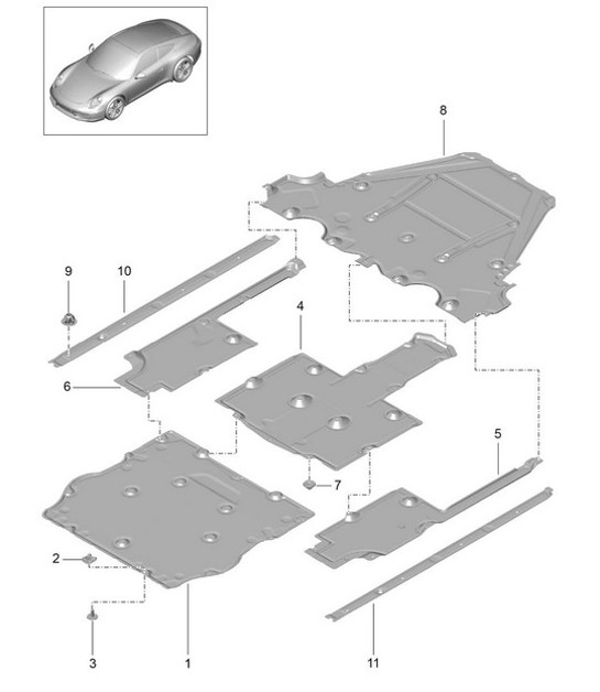 Diagram 801-070 Porsche Macan（95B）MK2 2019-2021 