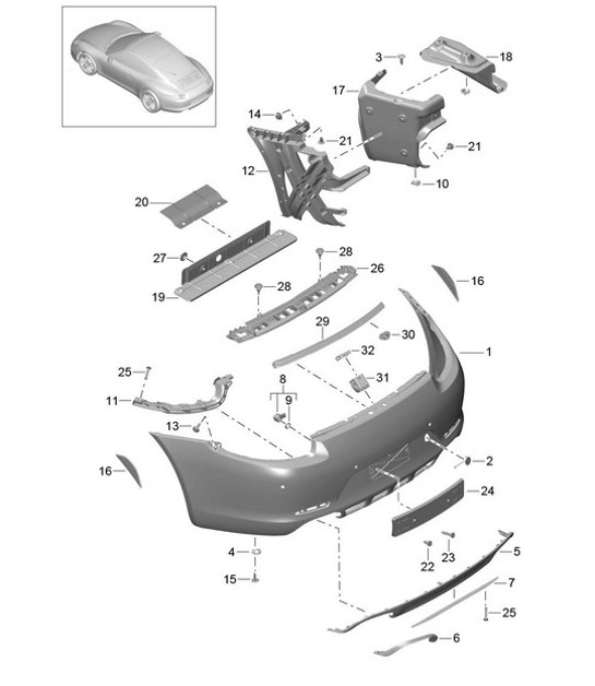 Diagram 802-015 Porsche Taycan (9J1) MK2 2024>> 