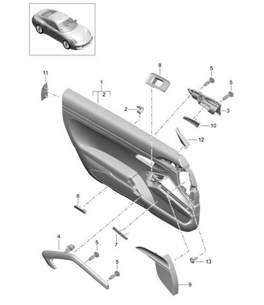 Diagram 808-070 Porsche Taycan (9J1) MK2 2024>> 