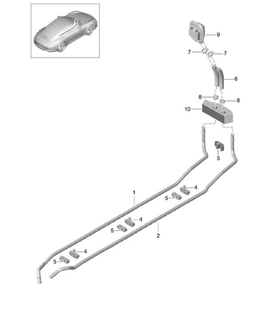 Diagram 813-000 Porsche 991 (911) MK1 2012-2016 Body