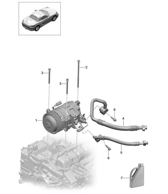 Diagram 813-015 Porsche 991（911）MK1 2012-2016 年  车身
