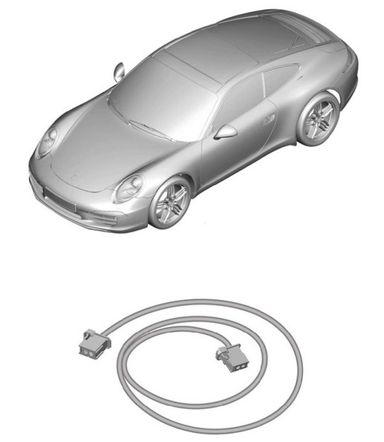 Diagram 902-050 Porsche Cayenne 92A (958) 2010-2017 Electrical equipment