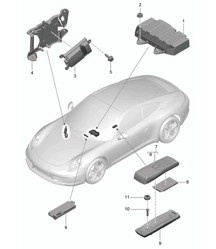 Amplificateurs Téléphone 991.1 2012-2016