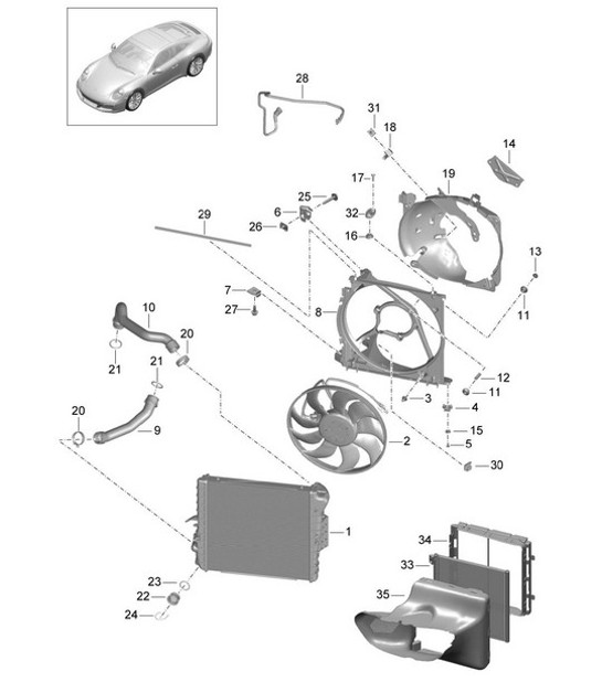 Diagram 105-015 Porsche Macan (95B) MK2 2019-2021 