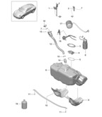 Fuel System, Exhaust System 991 (911) MK2 2016-2018