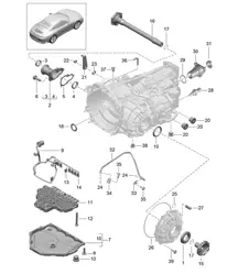 - PDK - Gearbox / Individual parts - CG110, CG115, CG140 - 991.2 Carrera 2017-19
