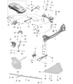 Rear Axle 991 (911) MK2 2016-2018