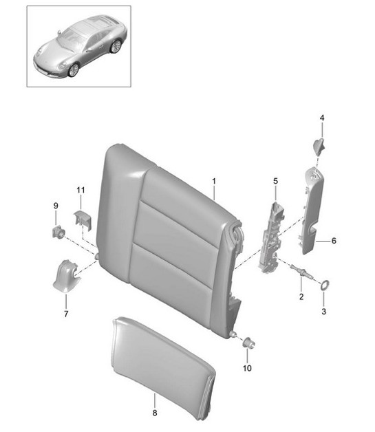 Diagram 817-044 Porsche Cayenne S/GTS 4.8L 2007>> Karosserie