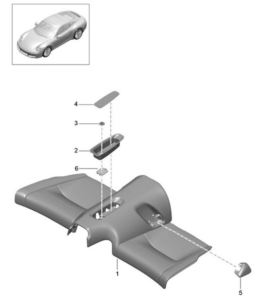 Diagram 817-050 Porsche Macan (95B) MK2 2019-2021 