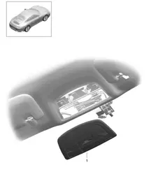 Console/Tetto - CABRIOLET, TARGA - 991.2 2017-19