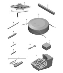 Werkzeugheber 991 R/GT3/RS 2014-21
