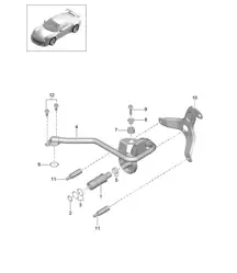 Cigüeñal / Motor (presión de aceite/lubricación) (Modelo: DGGA,DGGB,DNSA,DNS,DSD) 991 GT3 4.0L 2014-21