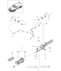 Level adjustment / Front axle - PR:474 - 991 GT3/RS 2018>>