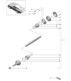 Rear Axle 991 (911) MK2 2016-2019