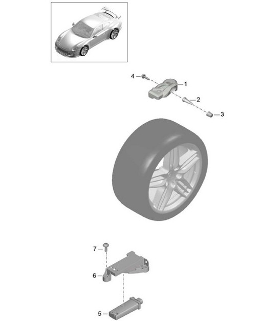 Diagram 601-006 Porsche Taycan (9J1) MK2 2024>> 
