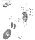 Wheels, Brakes 991 (911) MK2 2016-2019