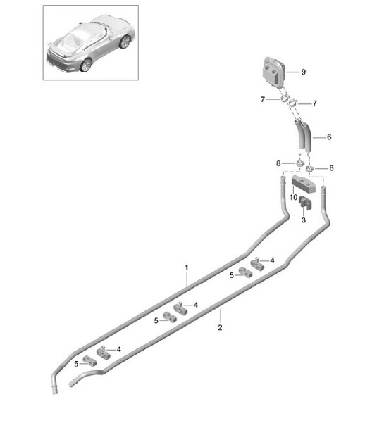 Diagram 813-000 Porsche 991 (911) MK1 2012-2016 Body