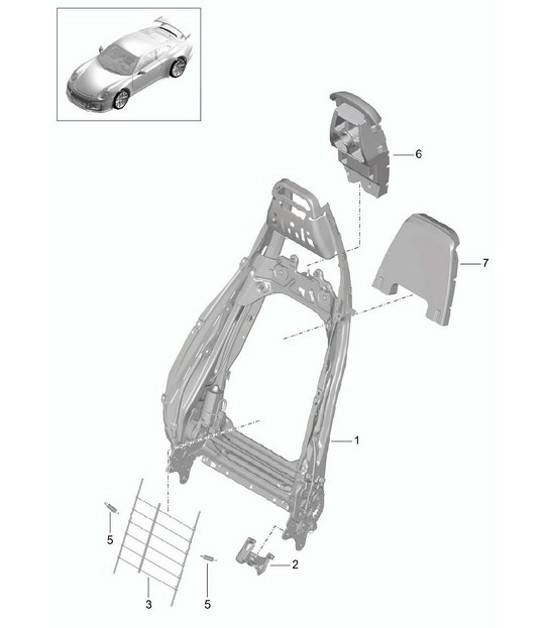 Diagram 817-026 Porsche Cayenne S Coupe V8 4.0L 474Hp 