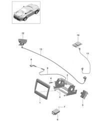 Preparation / Navigation system - Japan, PR:675 -  991 R/GT3/RS 2014-17