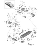 Fuel System, Exhaust System 991 (911) MK2 2016-2018
