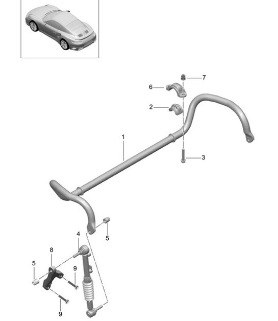 Diagram 402-012 Porsche Cayenne Turbo E-Hybrid Coupé con pacchetto GT V8 4.0 739 CV 