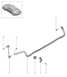 Barra estabilizadora - PR:475 PASM - 991 Turbo >>2016