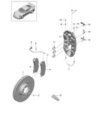 Wheels, Brakes 991 (911) MK2 2016-2018