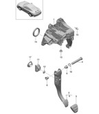 Hand Lever System, Pedal Cluster  991 (911) MK2 2016-2018