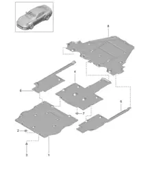 Sottoscocca / Rivestimenti 991 Turbo >>2016